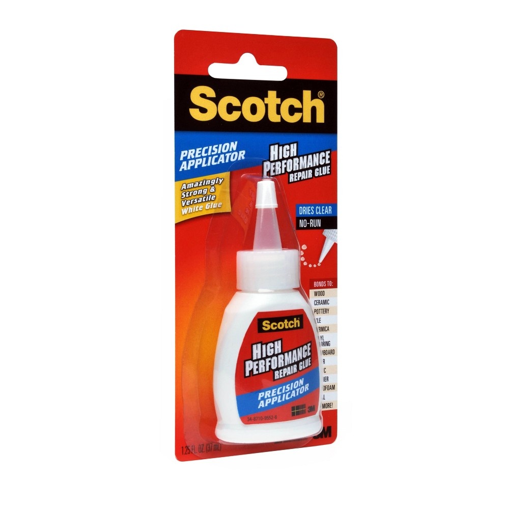 slide 3 of 3, Scotch Precision Applicator High Performance Repair Glue, 1.25 oz