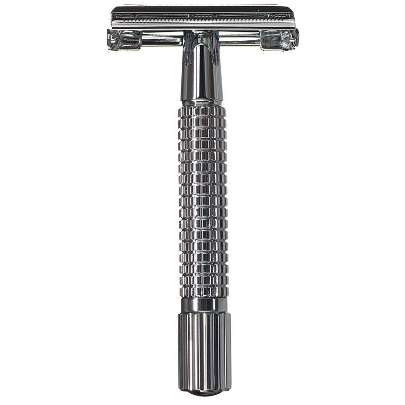slide 3 of 3, Van der Hagen Safety Razor with 5 Razor Blades, 1 ct