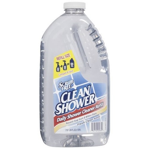 slide 1 of 1, ARM & HAMMER Fresh Clean Scent Daily Shower Cleaner Refill, 64 fl oz