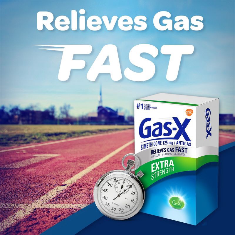 slide 3 of 9, Gas-X Extra Strength Softgel for Gas Relief - 72ct, 72 ct