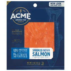 Acme Pre-Sliced Smoked Nova Salmon
