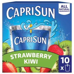 Capri Sun Strawberry Kiwi Juice Boxes - 10pk/6 fl oz Pouches