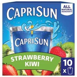 Capri Sun Strawberry Kiwi Juice Boxes - 10pk/6 fl oz Pouches