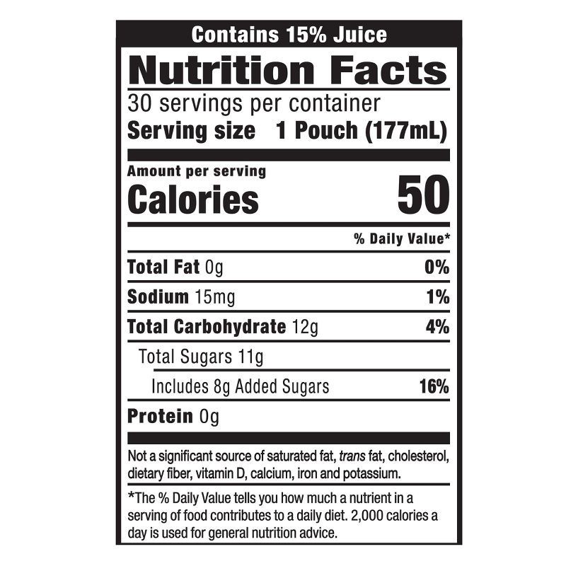 slide 14 of 14, Capri Sun Fruit Punch Value Pack - 30pk/6 fl oz Pouches, 30 ct; 6 fl oz