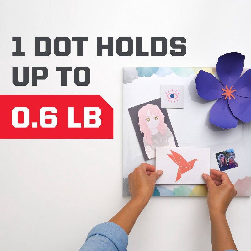 slide 3 of 13, Scotch 18ct Restickable Mounting Dots, 18 ct