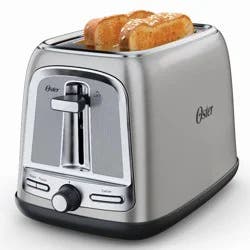 Oster 2-Slice Toaster with Advanced Toast Technology - Stainless Steel