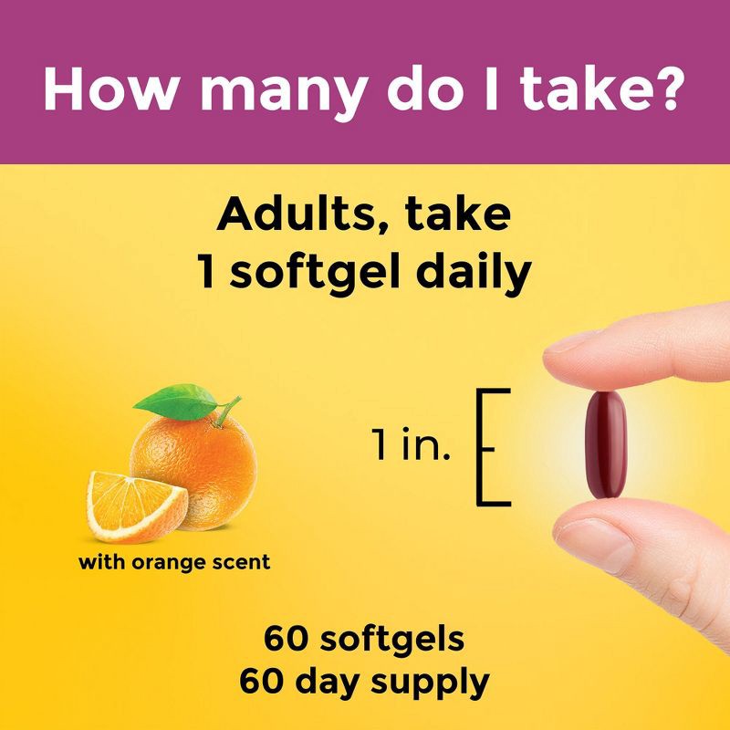 slide 7 of 10, Nature Made Prenatal with Folic Acid + DHA, Prenatal Vitamin and Mineral Supplement Softgels - 60ct, 60 ct