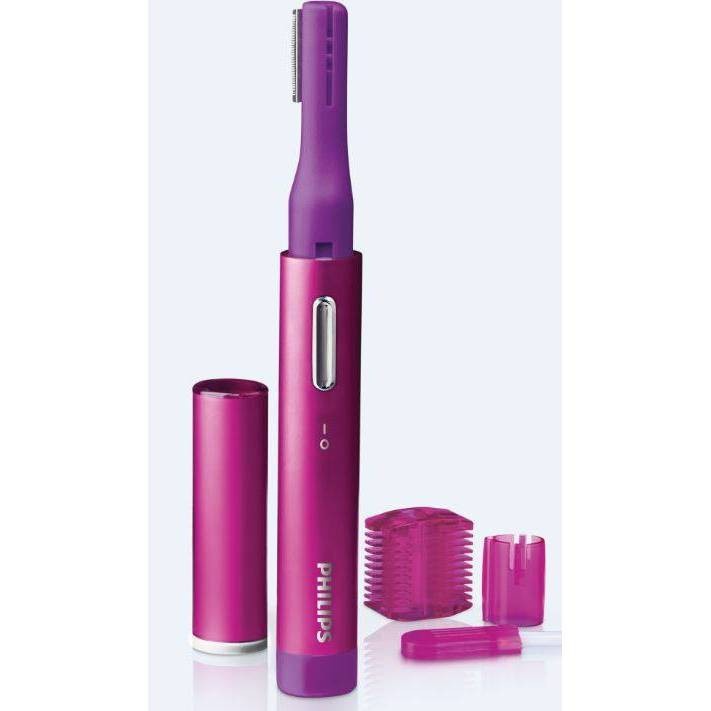 slide 1 of 5, Philips Women's PrecisionPerfect Facial Hair Trimmer - HP6390/51, 1 ct