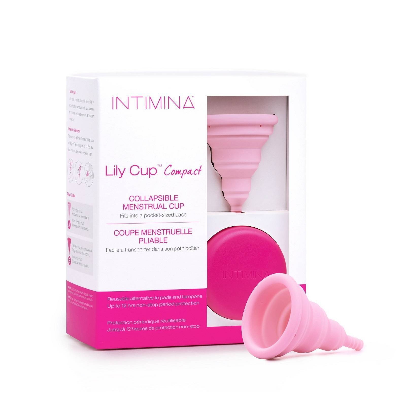 slide 1 of 5, INTIMINA Size A Lily Cup Compact Menstrual Cup, 1 ct