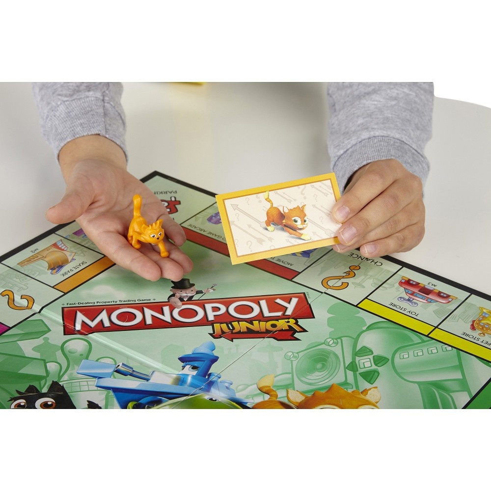 slide 5 of 7, Monopoly Junior Board Game, 1 ct