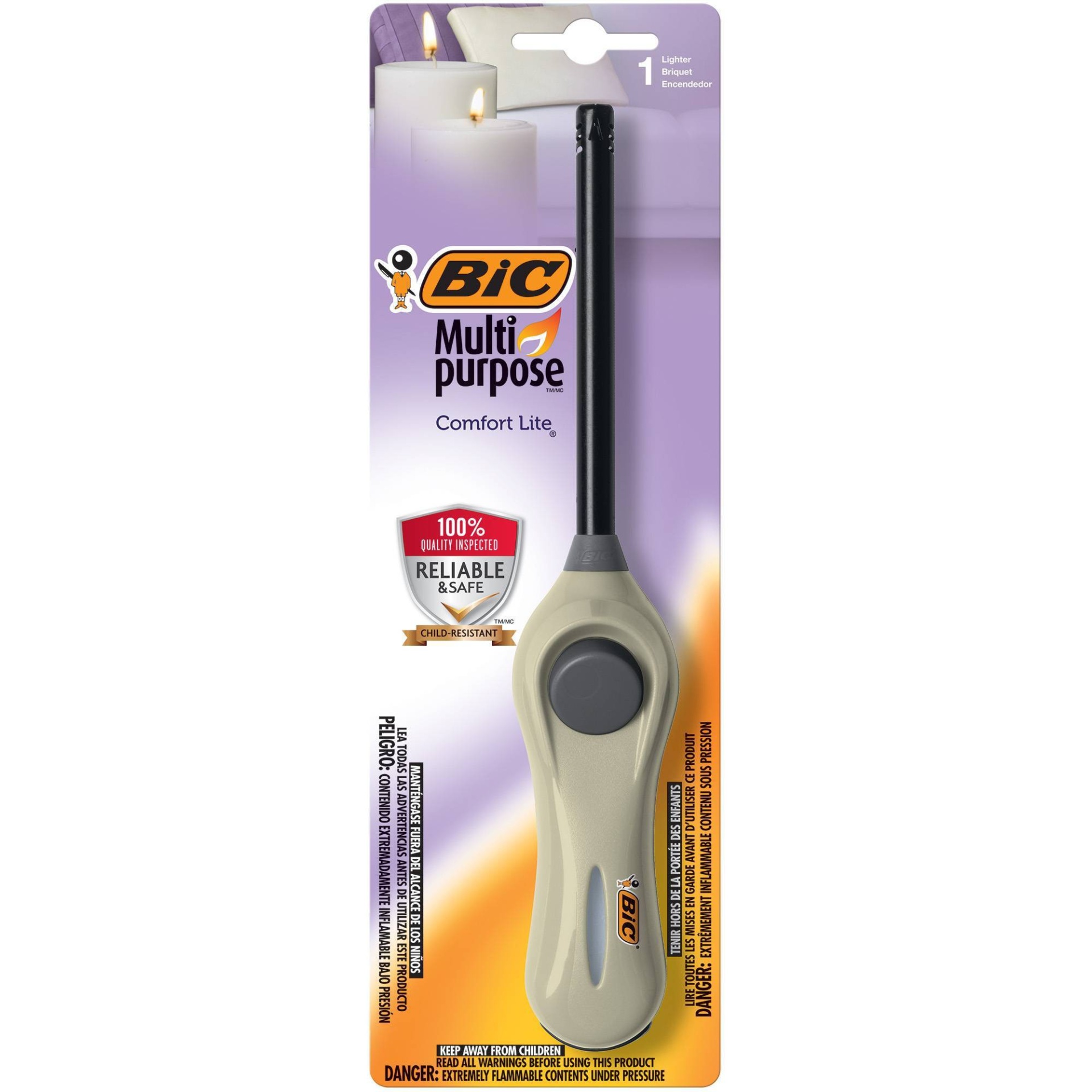 slide 1 of 6, BIC Comfort Lighter, 1 ct