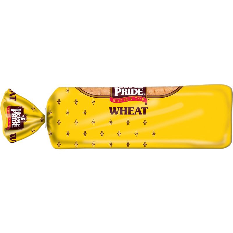 slide 11 of 14, Home Pride Wheat Sliced Bread - 20oz, 20 oz