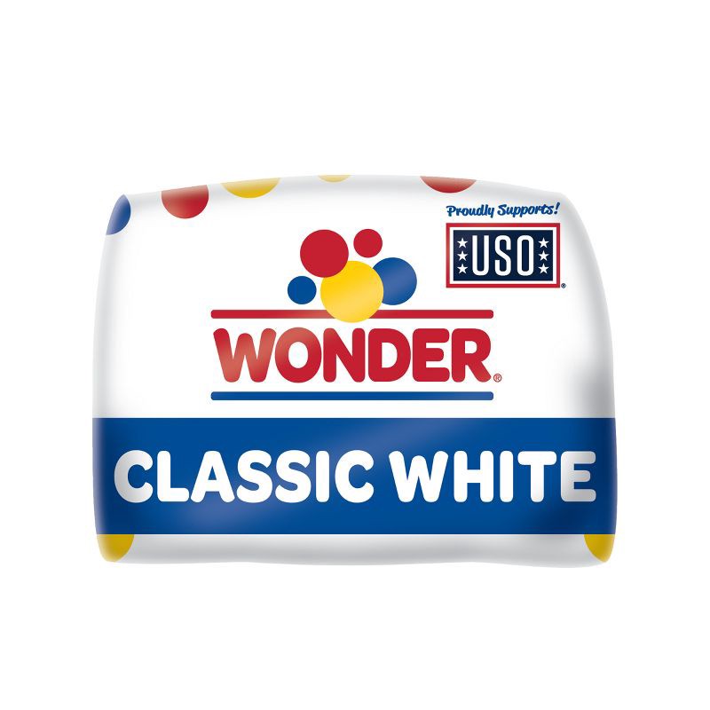 slide 15 of 16, Wonder Round Top White Sliced Bread - 20oz, 20 oz