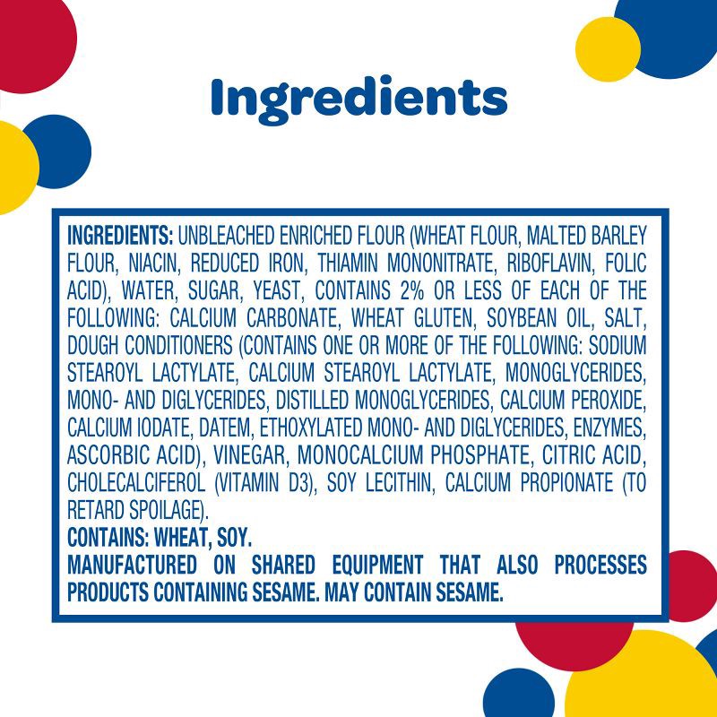 slide 6 of 16, Wonder Round Top White Sliced Bread - 20oz, 20 oz