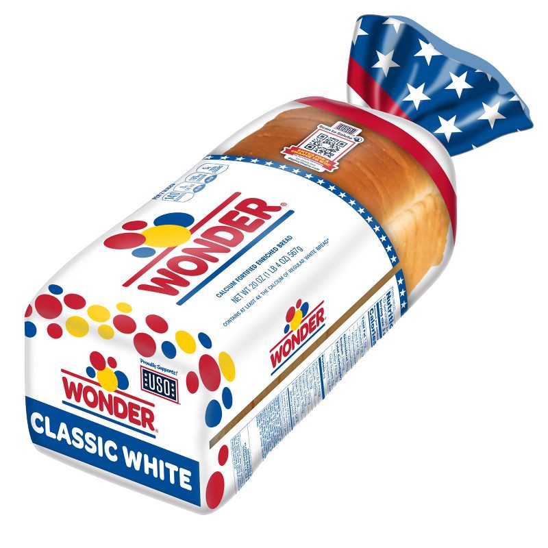 slide 11 of 16, Wonder Round Top White Sliced Bread - 20oz, 20 oz