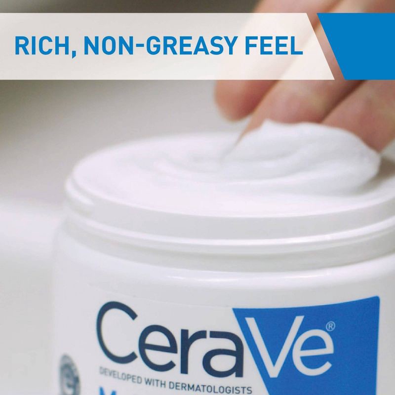 slide 6 of 13, CeraVe Moisturizing Face & Body Cream for Normal to Dry Skin - 12 fl oz, 12 fl oz