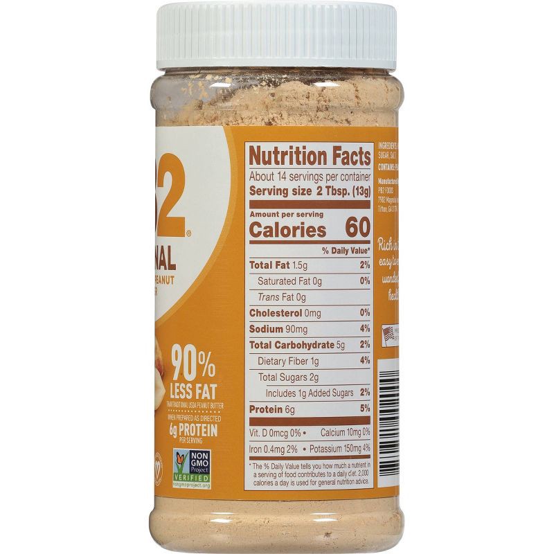 slide 5 of 7, PB2 Powdered Peanut Butter - 6.5oz, 6.5 oz