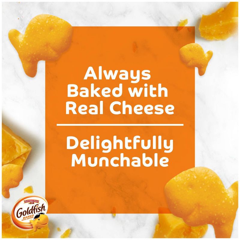 slide 7 of 12, Goldfish Dynamic Duo Variety Pack Colors Cheddar & Flavor Blasted Xtra Cheddar Snack Packs - 18oz/20ct, 18 oz, 20 ct