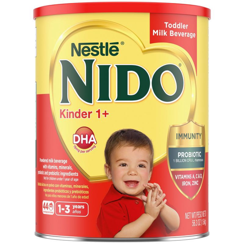 slide 1 of 6, Nestle NIDO Kinder 1+ Toddler Milk Beverage - 56.3oz, 56.3 oz