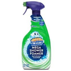Scrubbing Bubbles Mega Bathroom Shower Cleaner Foam Disinfectant Spray - Rainshower - 32 fl oz
