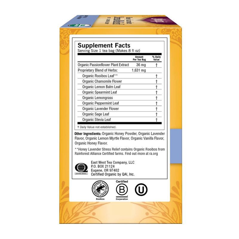 slide 8 of 8, Yogi Tea - Honey Lavender Stress Relief Tea - 16ct, 16 ct