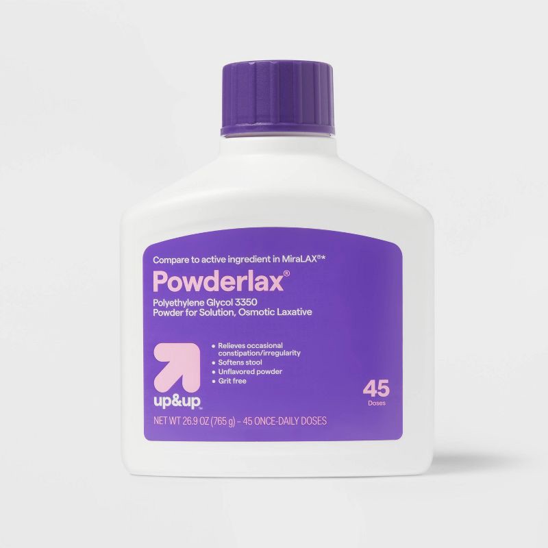 slide 1 of 4, Powderlax Powder Laxative 26.9oz - up&up™, 26.9 oz