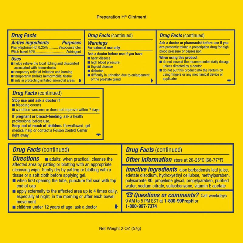 slide 2 of 10, Preparation H Hemorrhoidal Ointment - 2oz, 2 oz