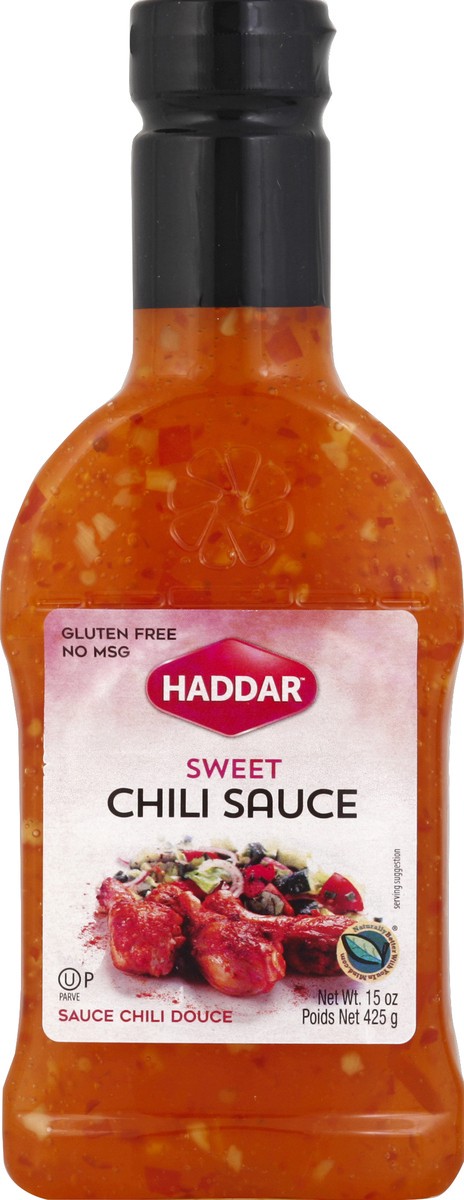 slide 2 of 2, Haddar Sweet Chili Sauce, 15 oz