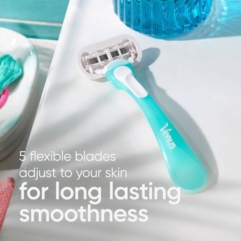 slide 3 of 9, Venus Extra Smooth Sensitive Women's Disposable Razors - 2ct, 2 ct