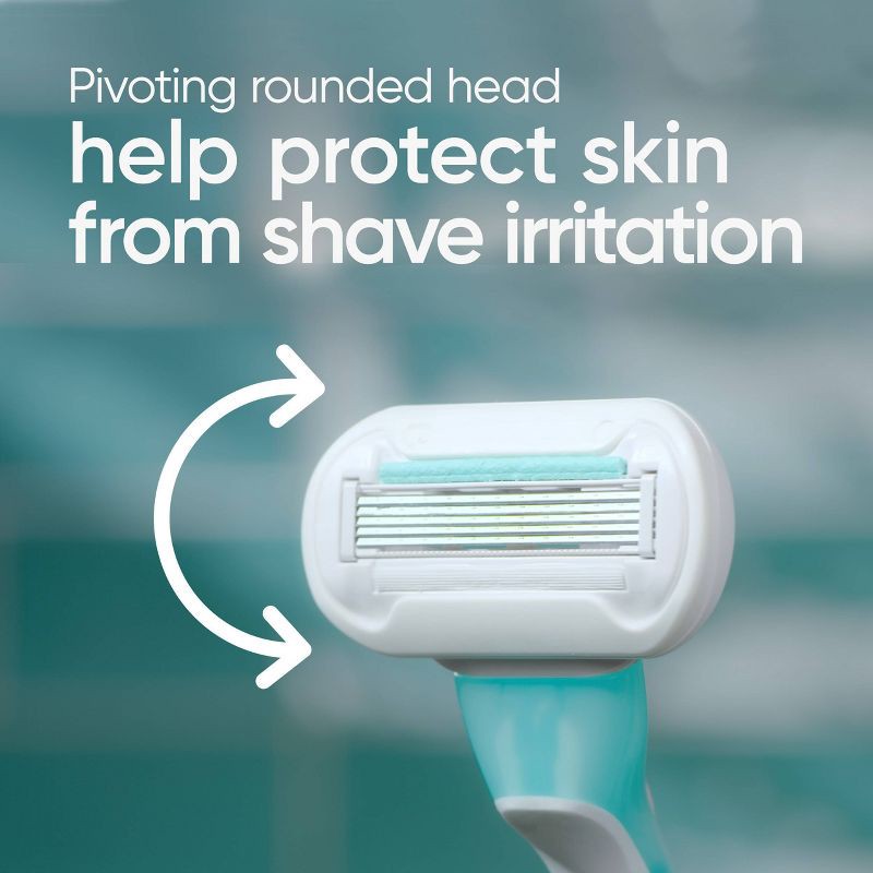 slide 4 of 9, Venus Extra Smooth Sensitive Women's Disposable Razors - 2ct, 2 ct