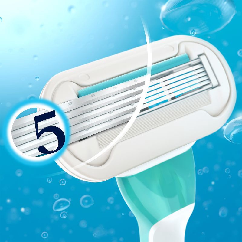 slide 5 of 13, Venus Extra Smooth Sensitive Women's Disposable Razors - 2ct, 2 ct