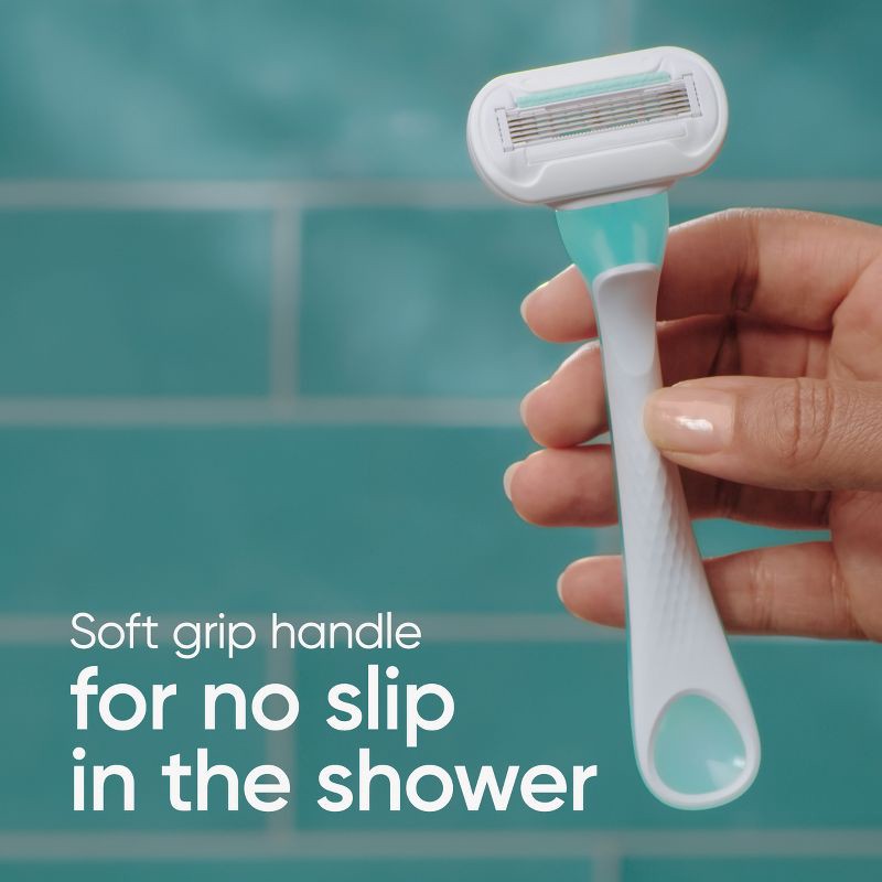 slide 6 of 9, Venus Extra Smooth Sensitive Women's Disposable Razors - 2ct, 2 ct