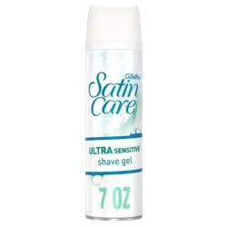 Gillette Satin Care Ultra Sensitive Women's Shave Gel - 7oz