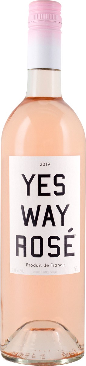 slide 1 of 4, Yes Way Rose Wine 750 ml, 750 ml