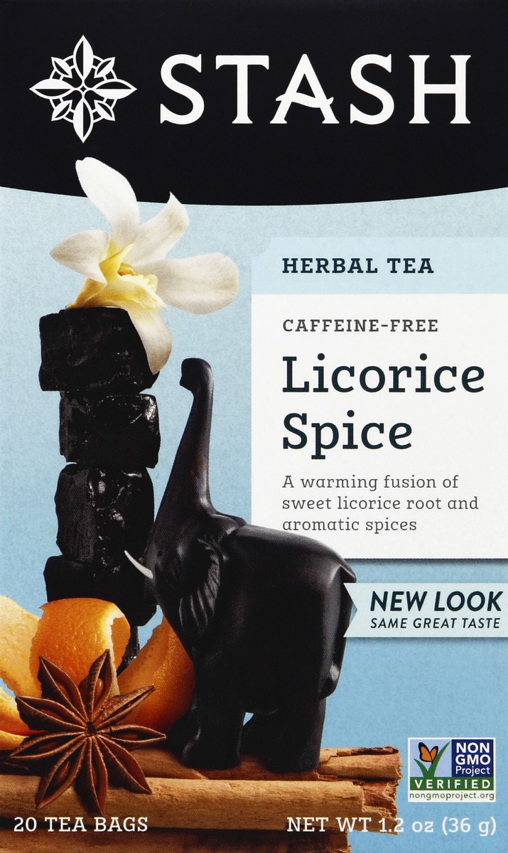 slide 1 of 6, Stash Licorice Spice Herbal Tea - 20 ct, 20 ct