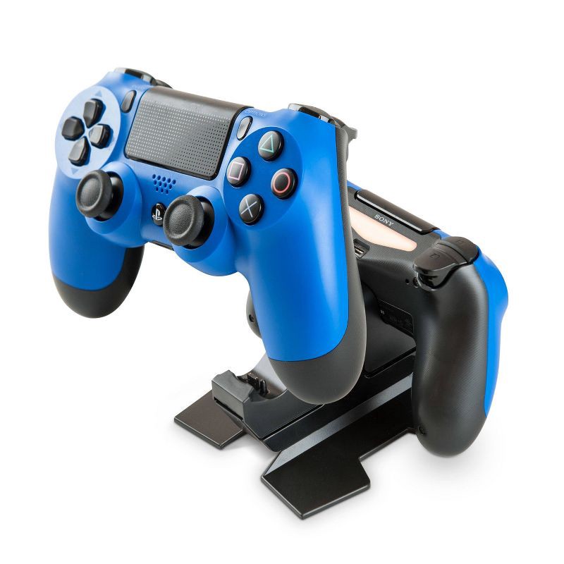 slide 4 of 5, PowerA Dual Charging Station for PlayStation 4 DualShock Controller, 1 ct