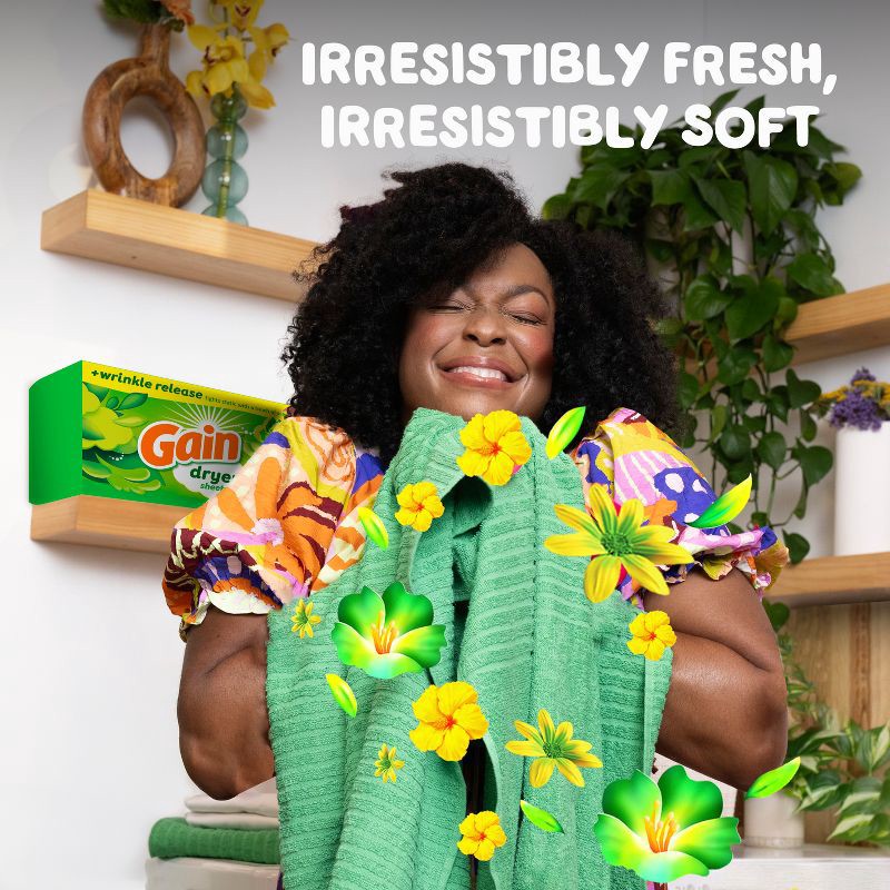 slide 4 of 9, Gain Original Dryer Sheets and Balls - 240ct, 240 ct