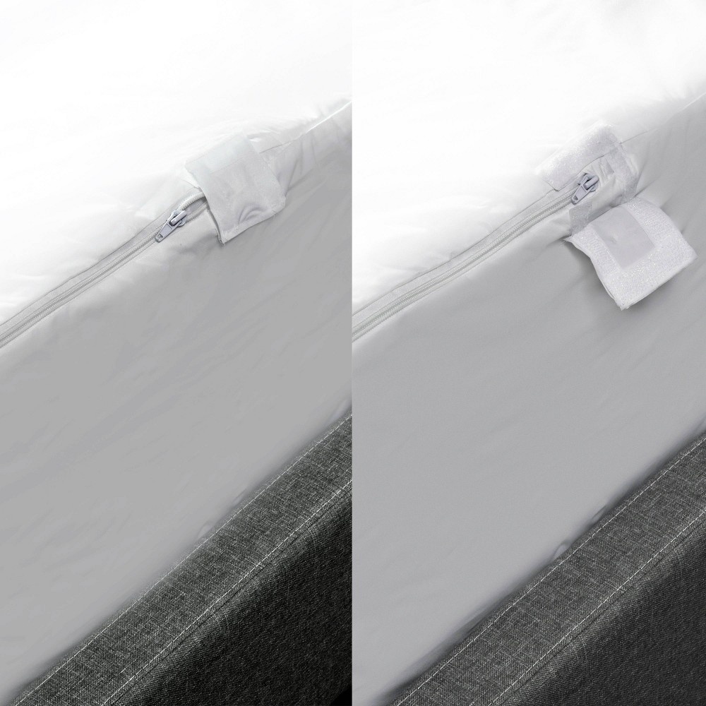 slide 2 of 5, Twin Waterproof Mattress Protector White - AllerEase, 1 ct