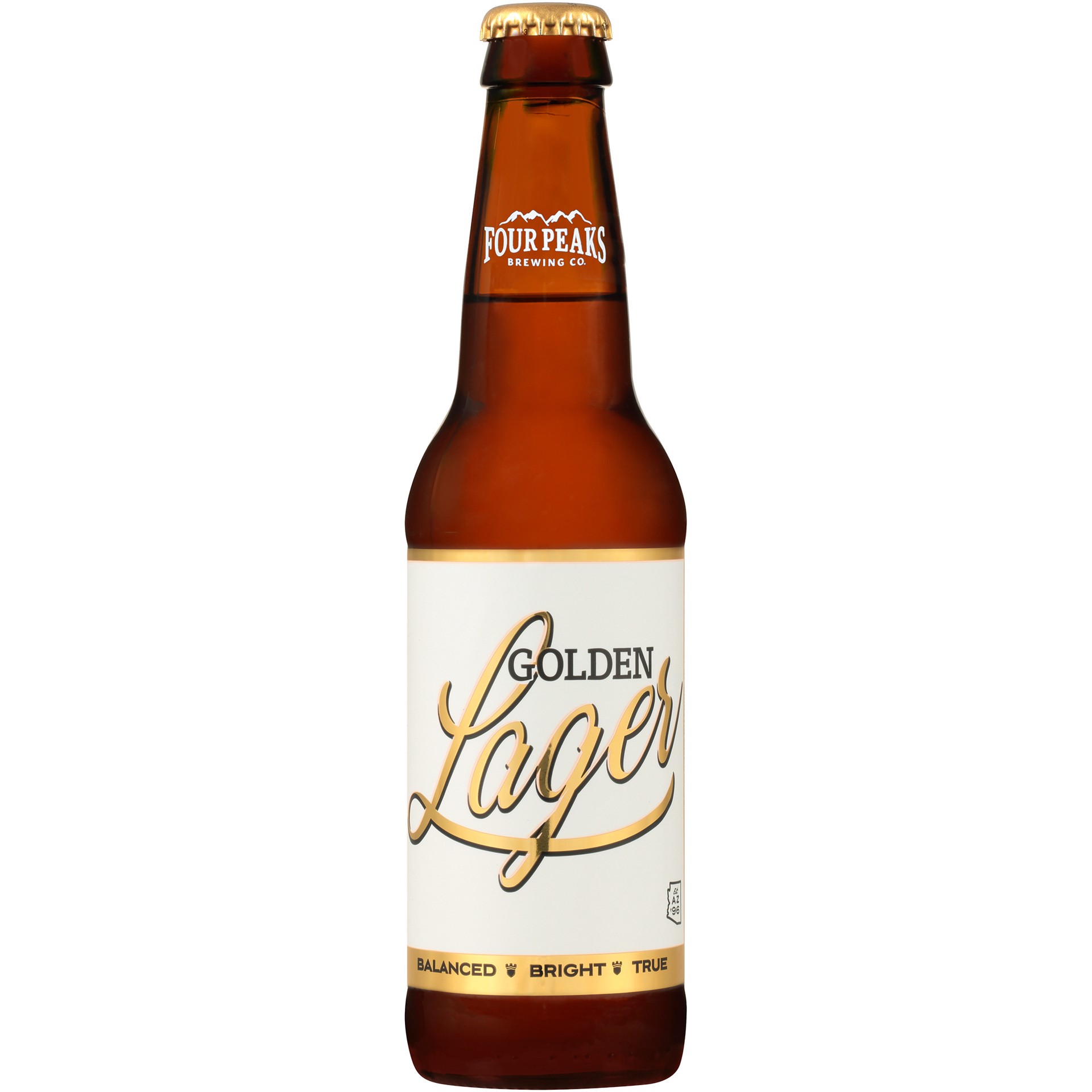 slide 1 of 2, Four Peaks Brewing Co. Golden Lager, 12 fl. oz. Bottle, 12 fl oz