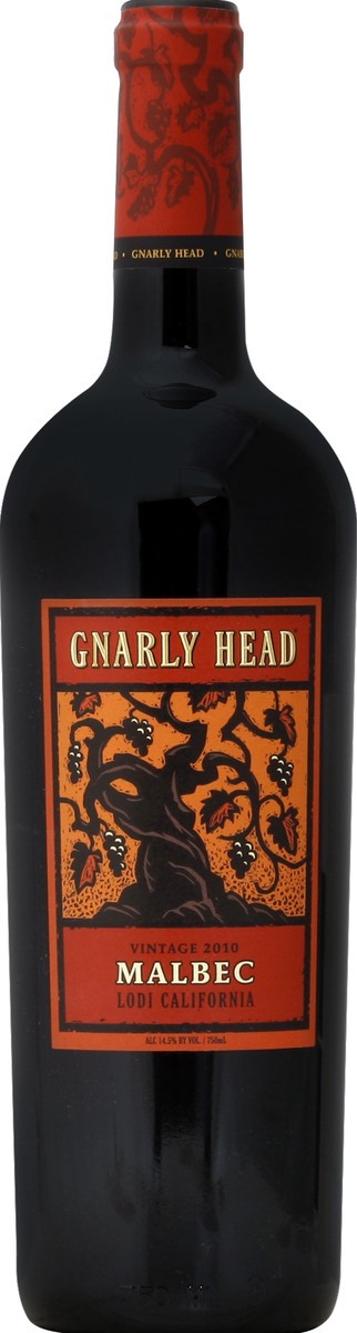 slide 2 of 2, Gnarly Head Malbec, 750 ml