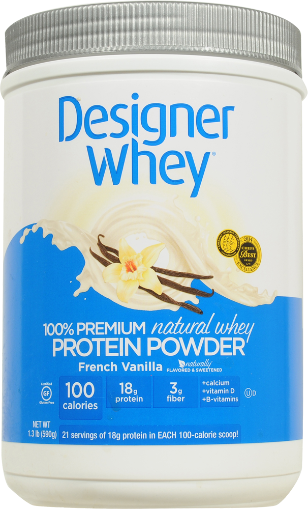 slide 1 of 1, Designer Protein Whey French Vanilla Powder, 20.8 oz