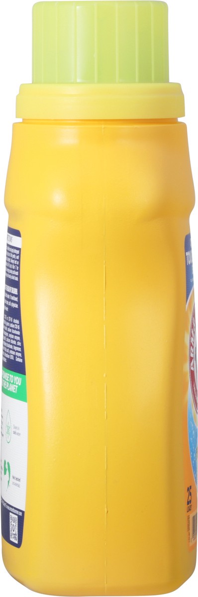 slide 9 of 9, Arm & Hammer Plus OxiClean Fresh Scent, 25 Loads Liquid Laundry Detergent, 39.4 Fl oz, 39.4 oz