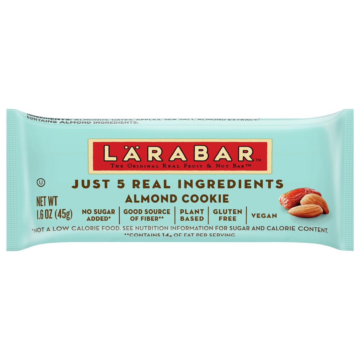 slide 13 of 13, LÄRABAR Almond Cookie Fruit & Nut Bar, 1.6 oz