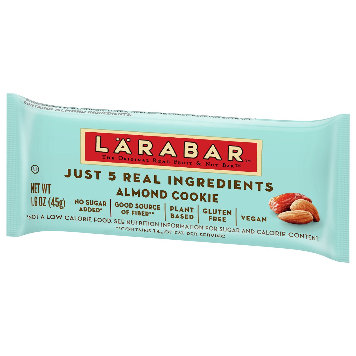 slide 7 of 13, LÄRABAR Almond Cookie Fruit & Nut Bar, 1.6 oz