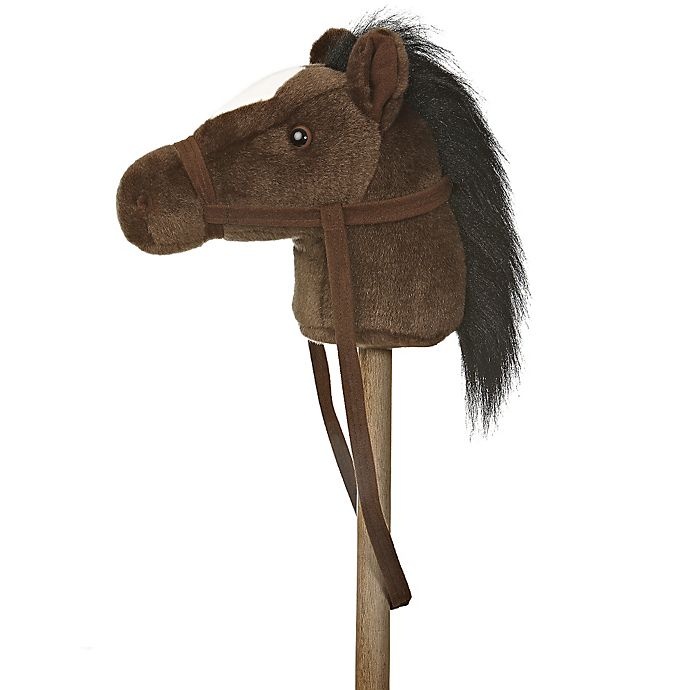 slide 1 of 1, Aurora World Giddy Up Stick Horse - Dark Brown, 1 ct