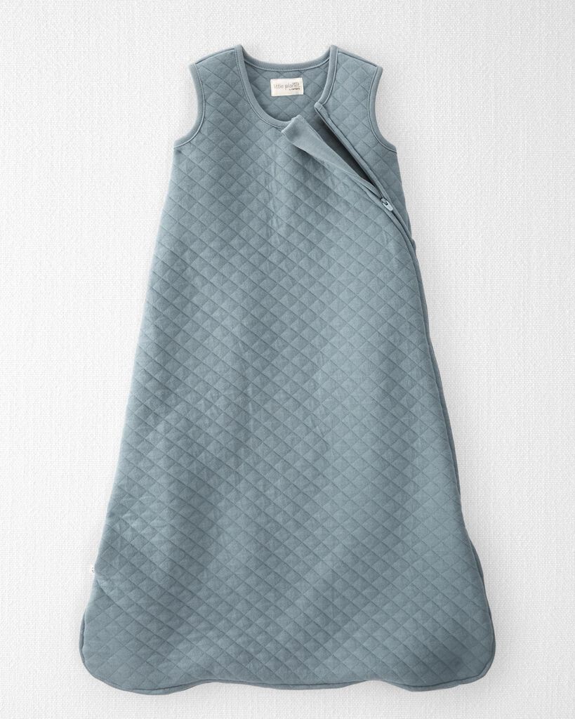 slide 3 of 4, Littleplanet Baby Double Knit Sleep Sack Blue Creek L, 1 ct