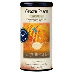 The Republic of Tea Ginger Peach Black Tea