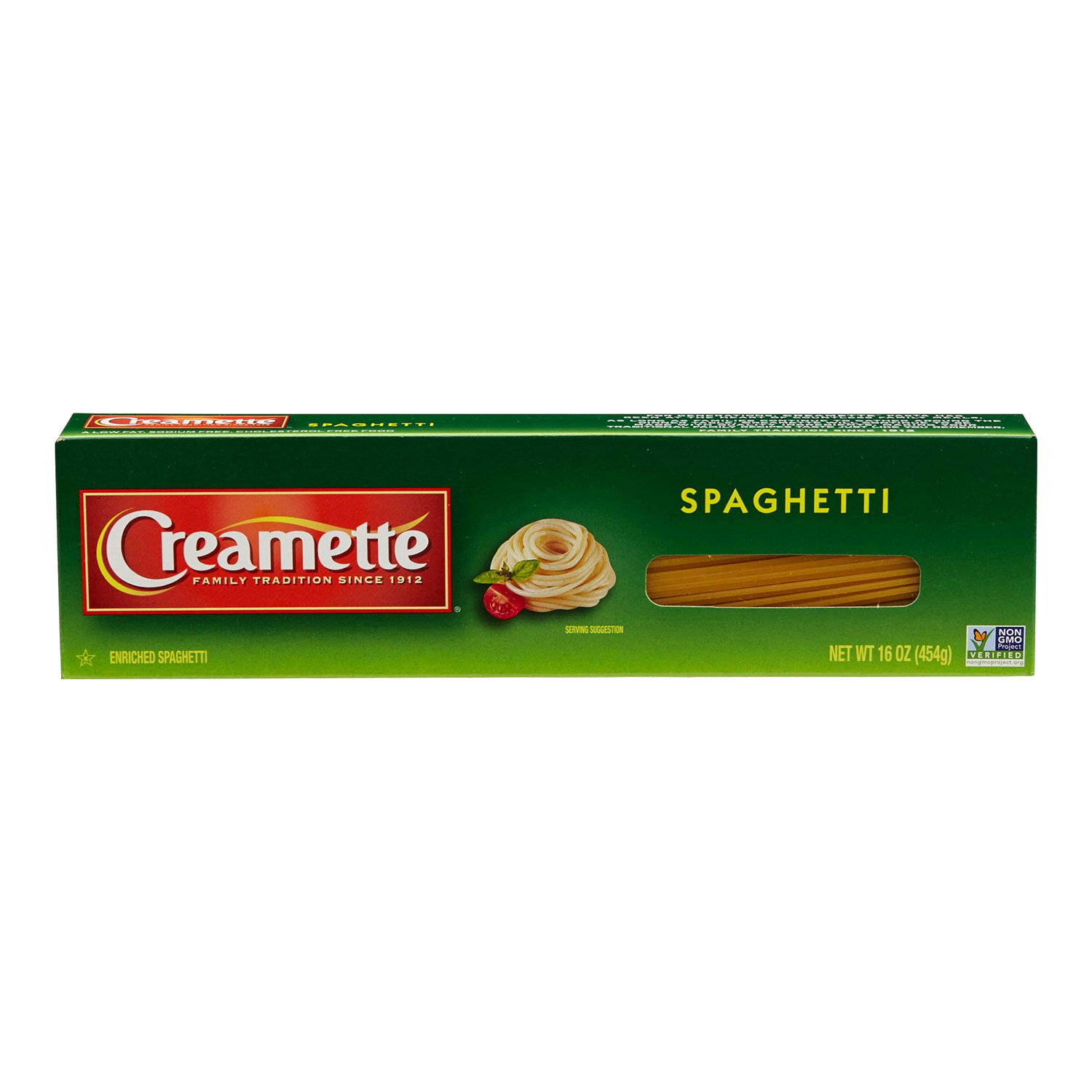 slide 1 of 2, Creamette Spaghetti 16 oz, 16 oz