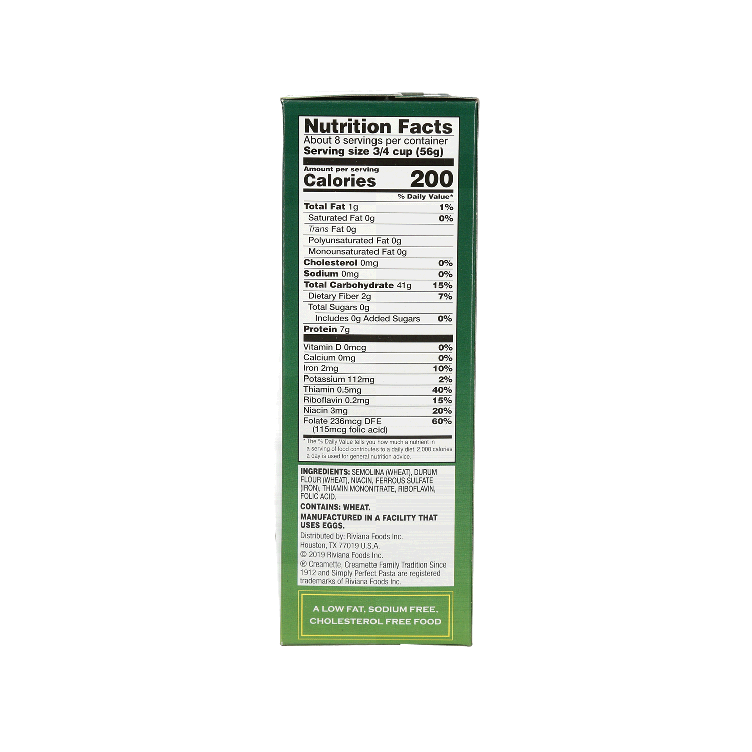 slide 2 of 2, Creamette Penne Rigate 1 lb, 1 lb