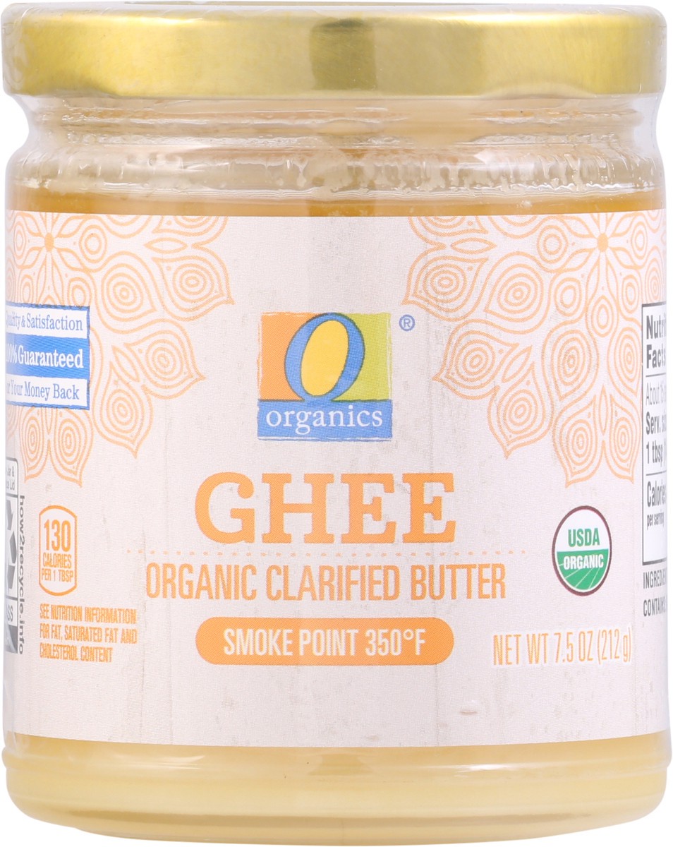 slide 6 of 9, O Organics Butter Ghee Clarified, 7.5 fl oz